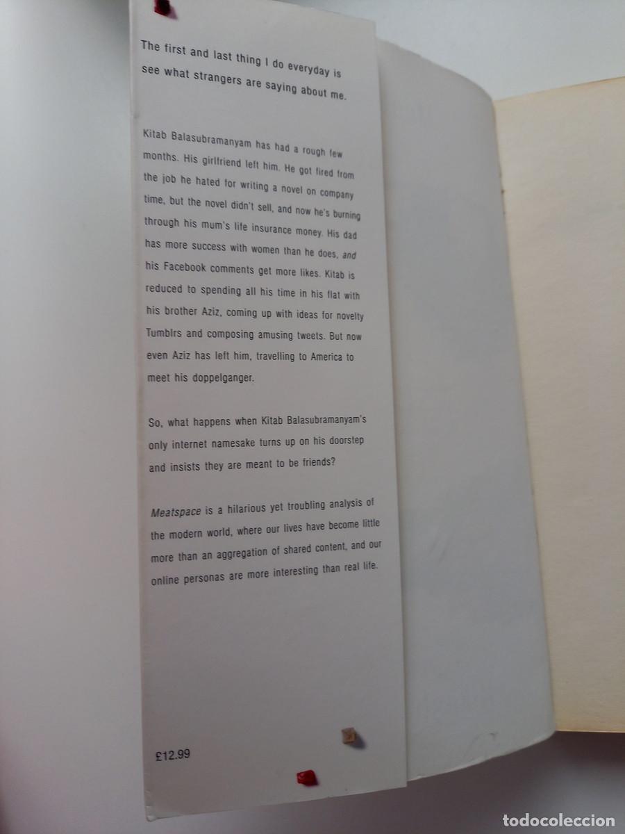 Libros de segunda mano: MEATSPACE. NIKESH SHUKLA - Foto 4