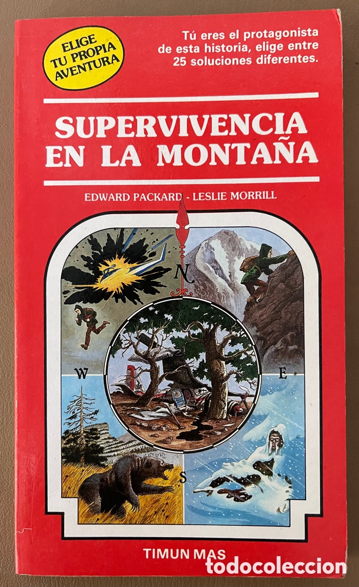 Libros de segunda mano: SUPERVIVENCIA EN LA MONTA&Ntilde;A. EDWARD PACKARD - LESLIE MORRILL