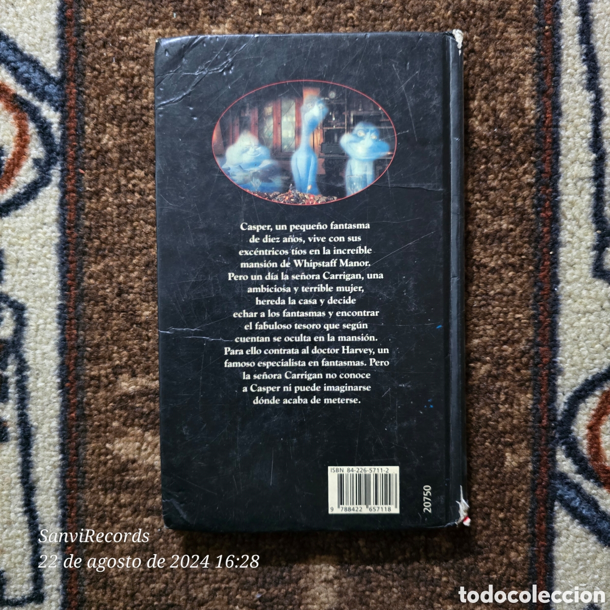 Libros de segunda mano: CASPER (LISA ROJANY) (C&Iacute;RCULO DE LECTORES) - Foto 4