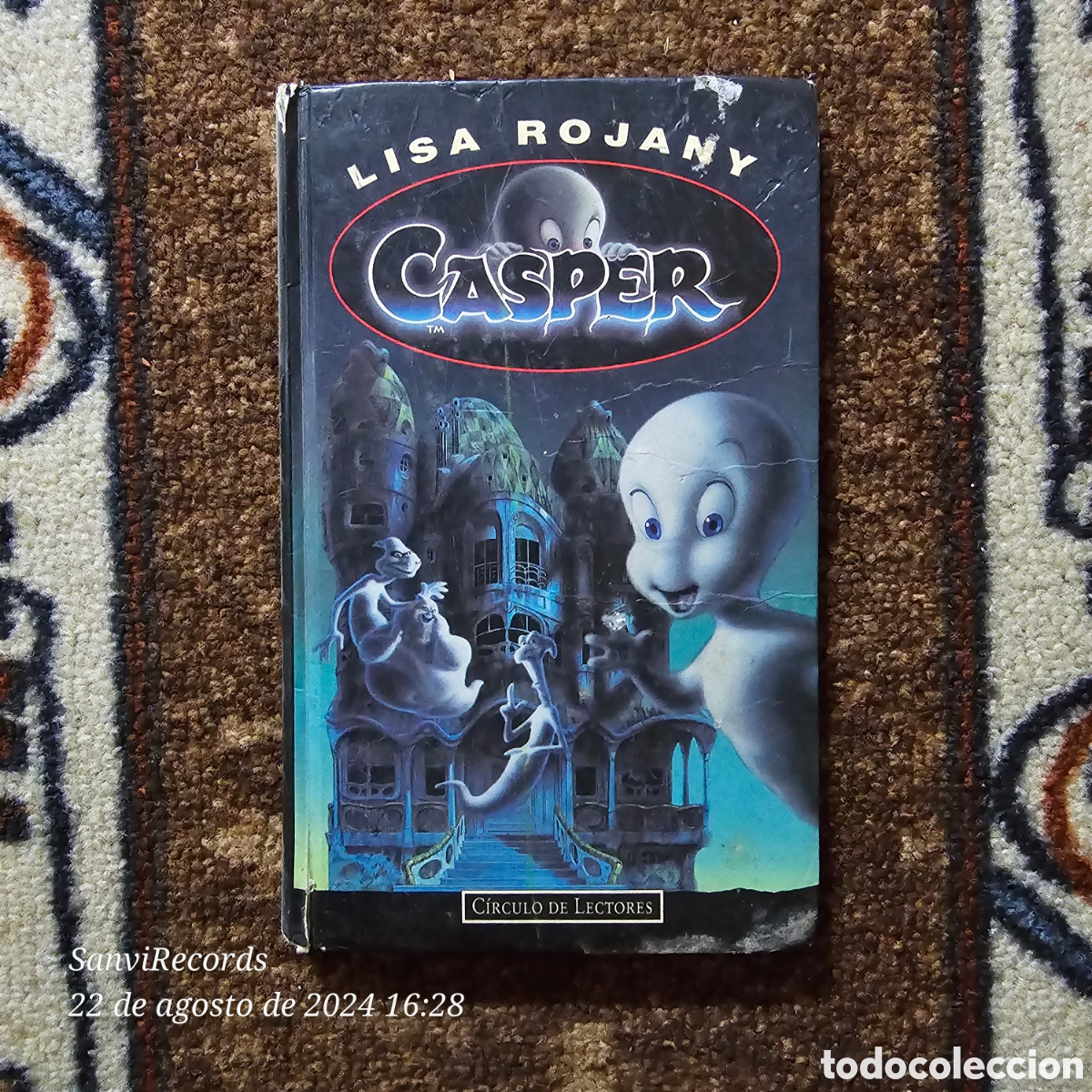 Libros de segunda mano: CASPER (LISA ROJANY) (C&Iacute;RCULO DE LECTORES) - Foto 1