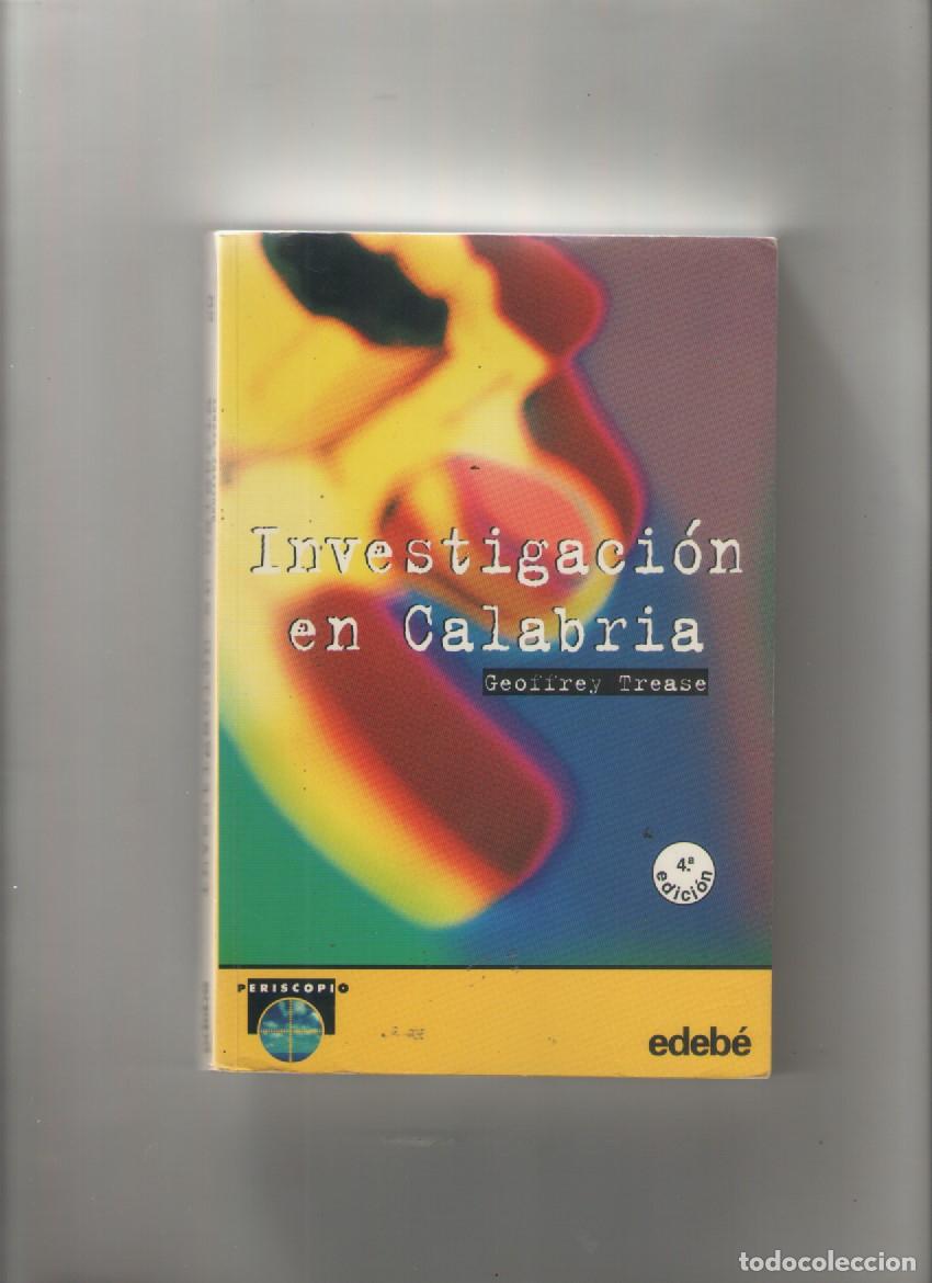 Libros de segunda mano: Autor : GEOFFREY TREASE-titulo INVESTIGACION EN CALABRIA-editorial EDEBE-a&ntilde;o 1999-tapa blanda-