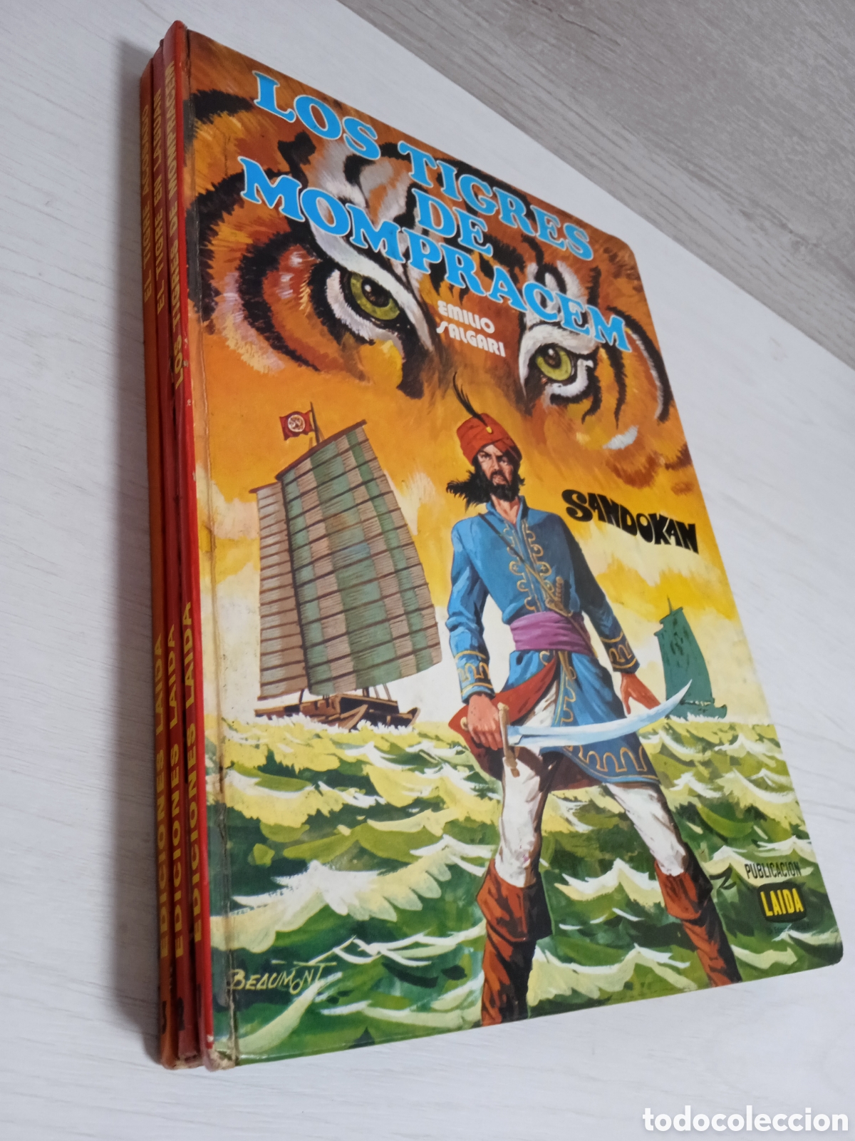 Libros de segunda mano: SANDOKAN 1-2-3 LAIDA