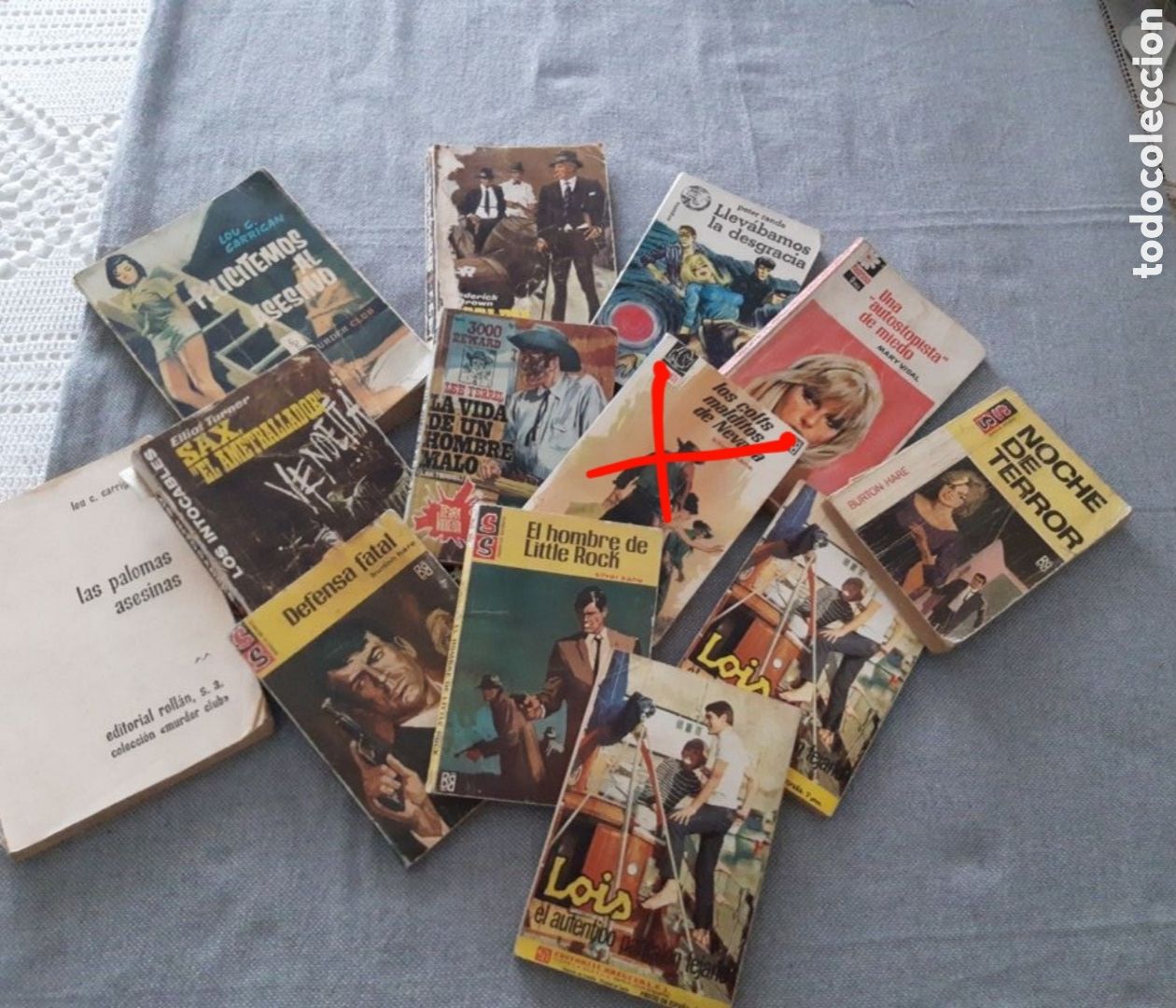 Second hand books: Novelas del Oeste y polic&iacute;acas antiguas