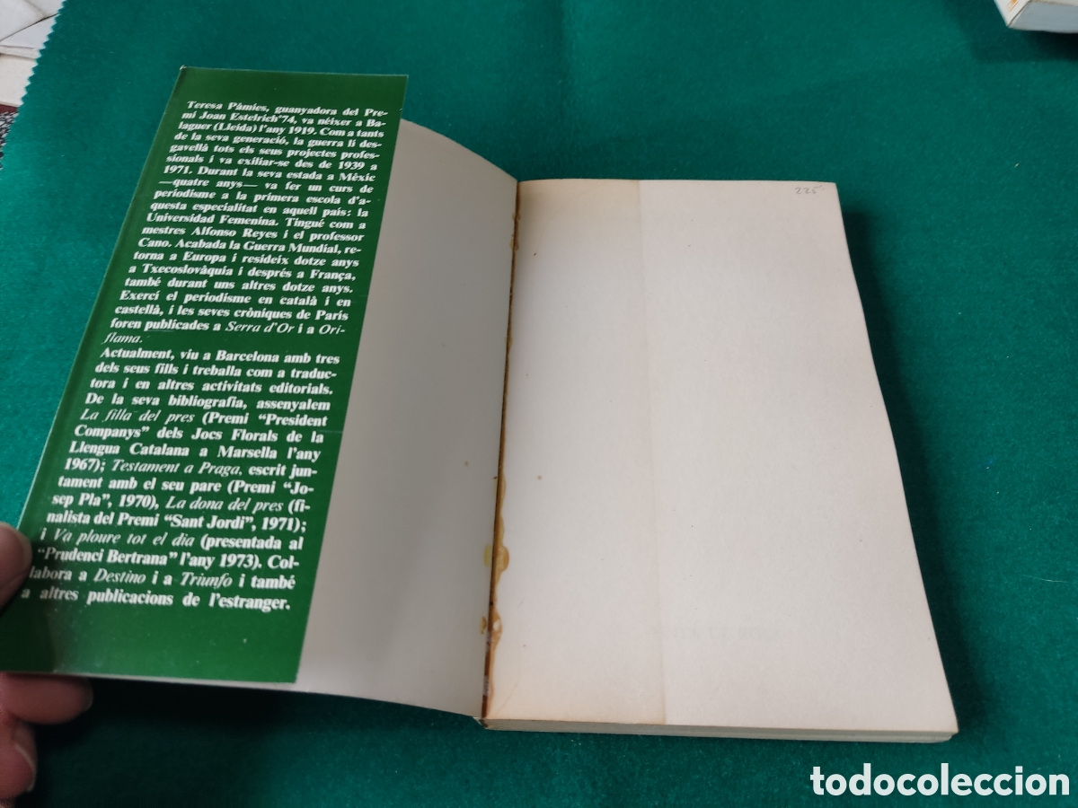 Libros de segunda mano: Libro quan erem capitans de Teresa Pamies - Foto 2