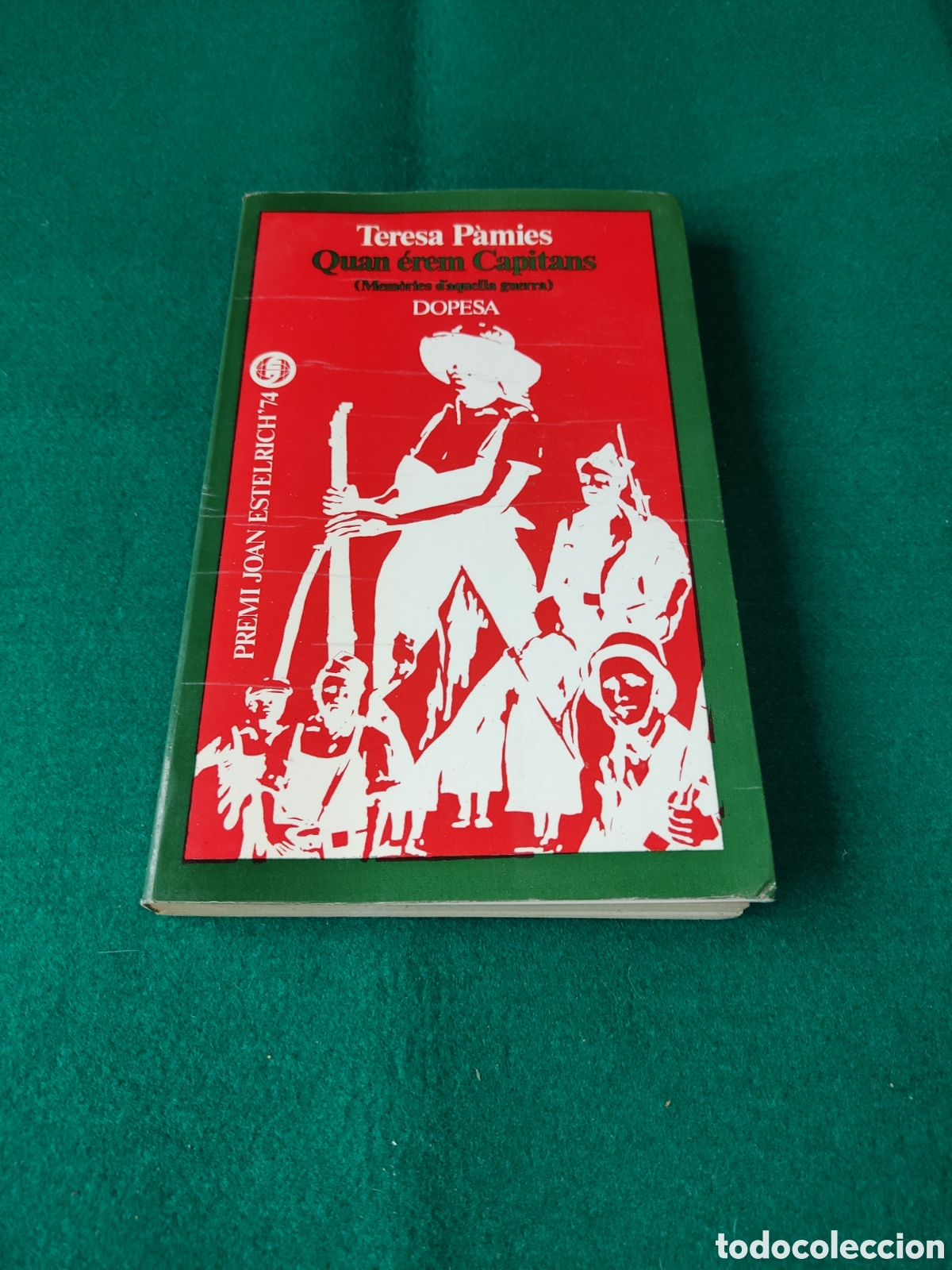 Libros de segunda mano: Libro quan erem capitans de Teresa Pamies - Foto 1