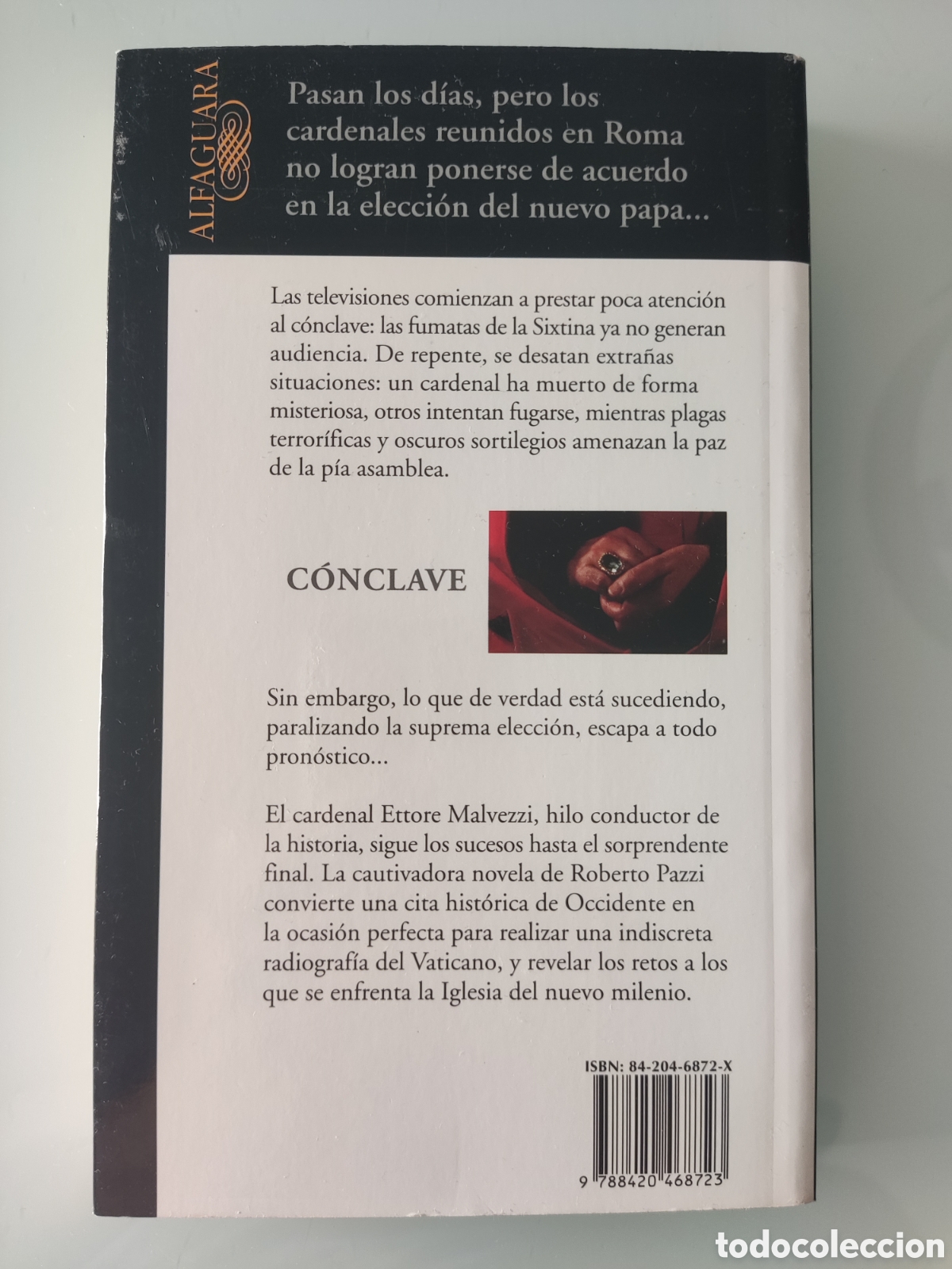 Libros de segunda mano: C&oacute;nclave. Roberto Pazzi - Foto 2