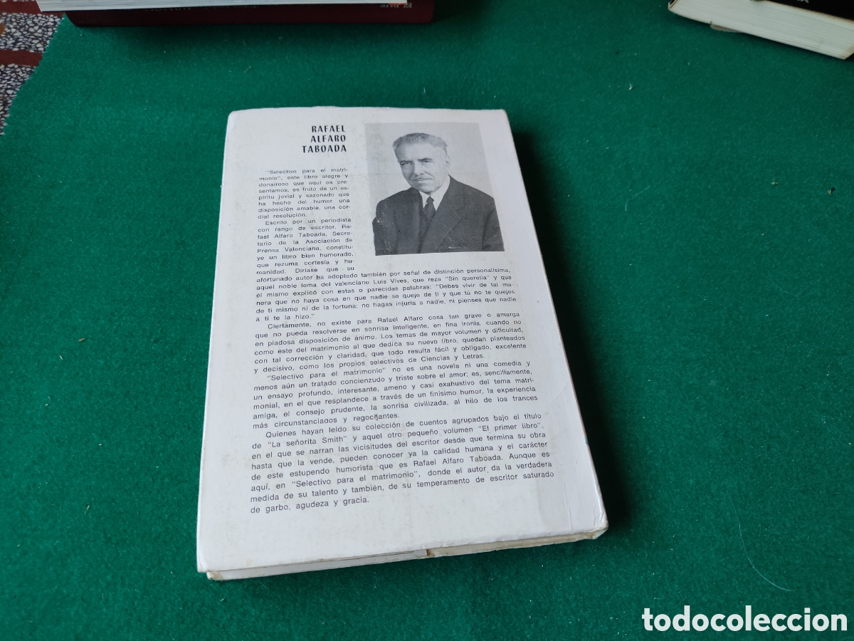 Libros de segunda mano: Libro selectivo para el matrimonio de Rafael Alfaro Taboada - Foto 6