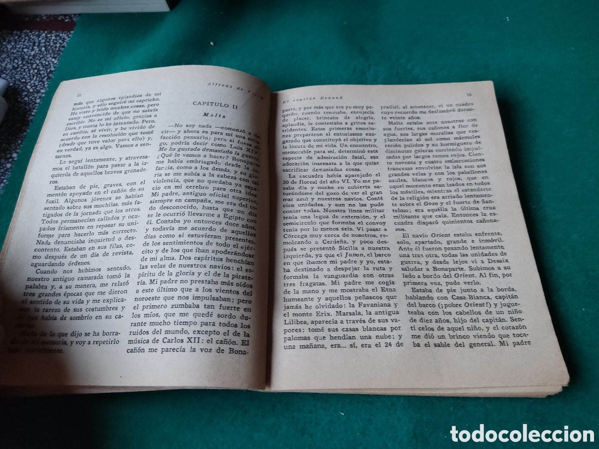 Libros de segunda mano: Libro El capit&aacute;n Renaud de Alfredo de Vigny - Foto 3