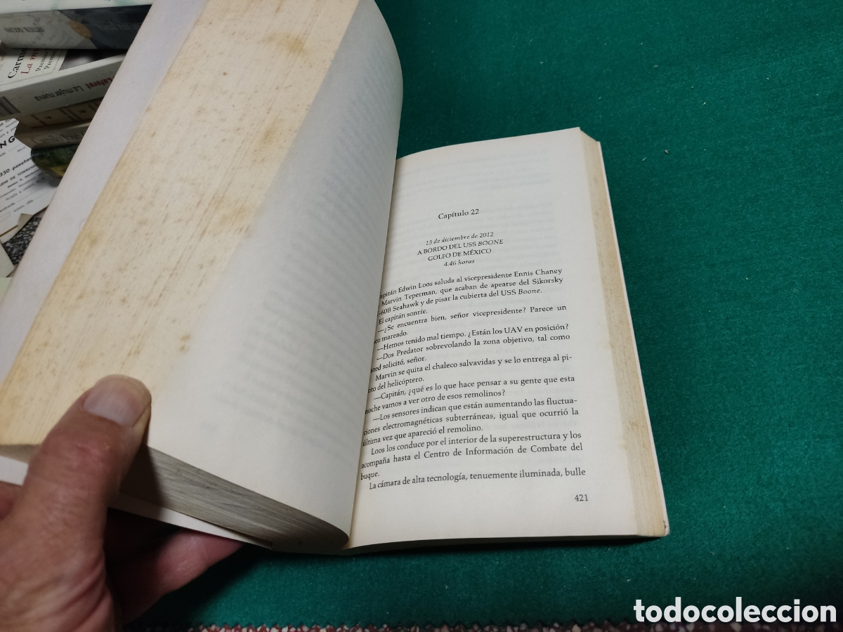 Libros de segunda mano: Libro El testamento Maya de steve alten - Foto 4