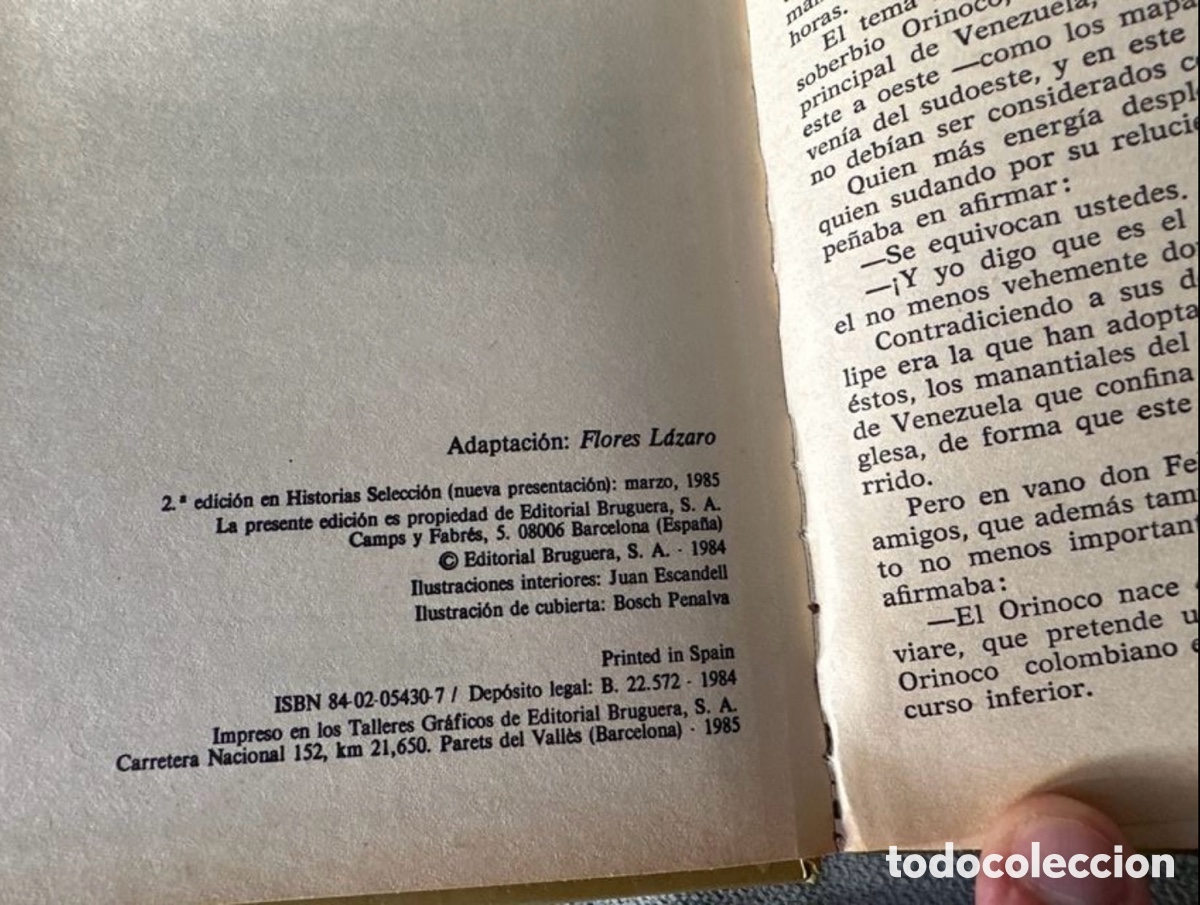 Libros de segunda mano: Julio Verne 1984 Brugera - Foto 6