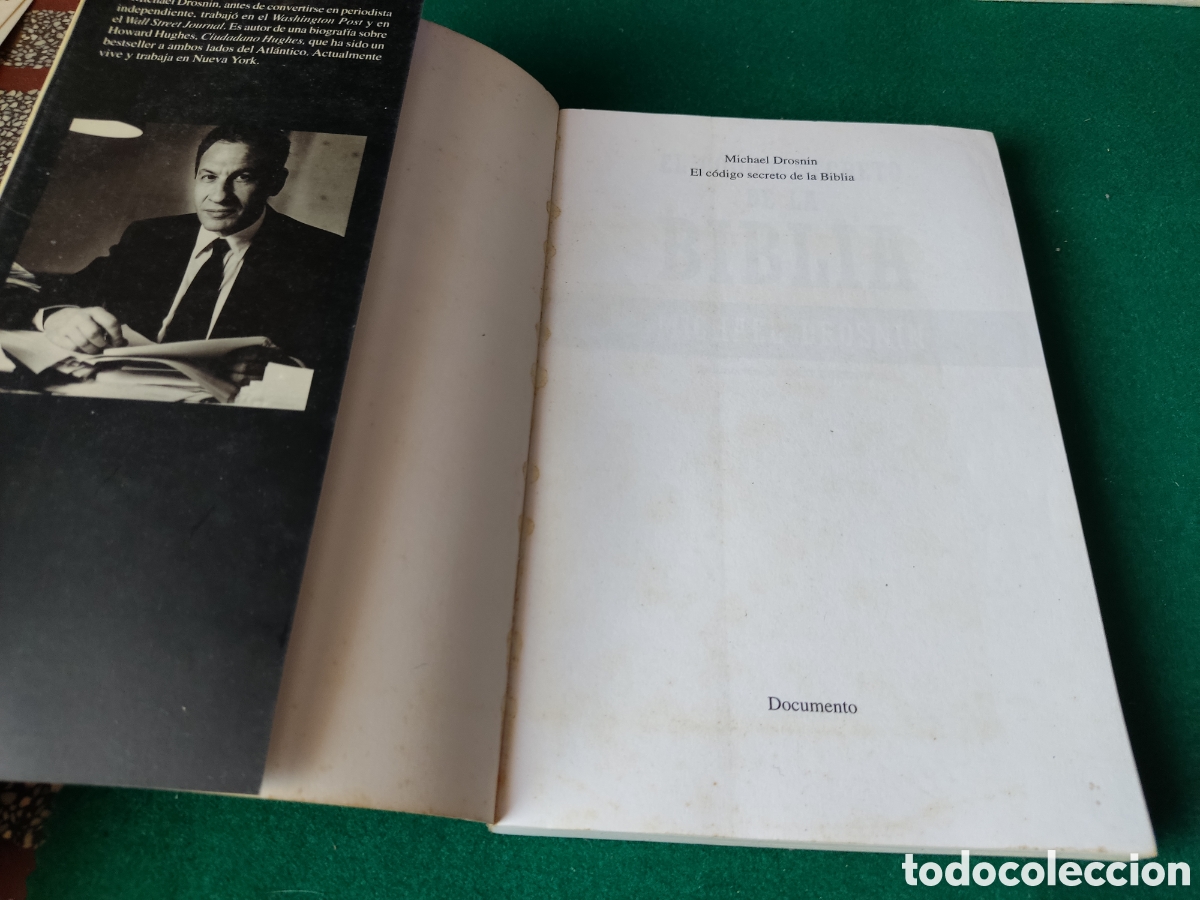 Libros de segunda mano: Libro El c&oacute;digo secreto de la Biblia de Michael Drosnin - Foto 2