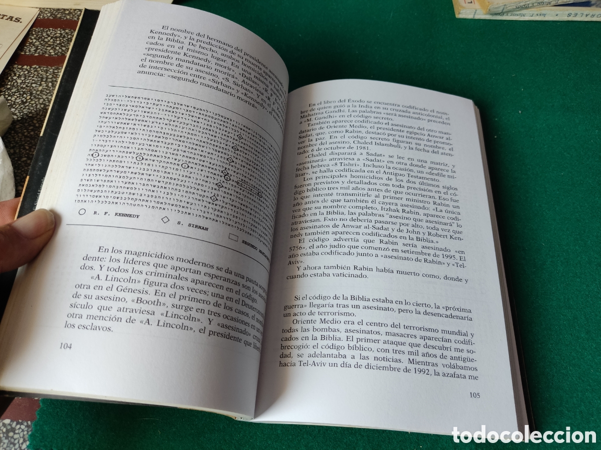 Libros de segunda mano: Libro El c&oacute;digo secreto de la Biblia de Michael Drosnin - Foto 4