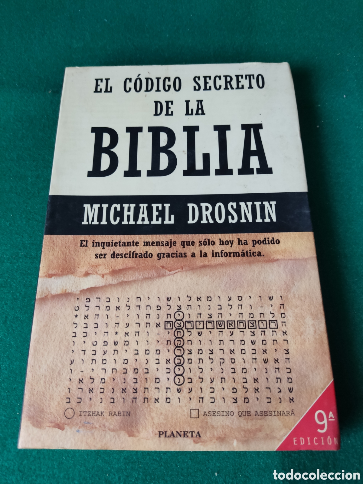 Libros de segunda mano: Libro El c&oacute;digo secreto de la Biblia de Michael Drosnin - Foto 1