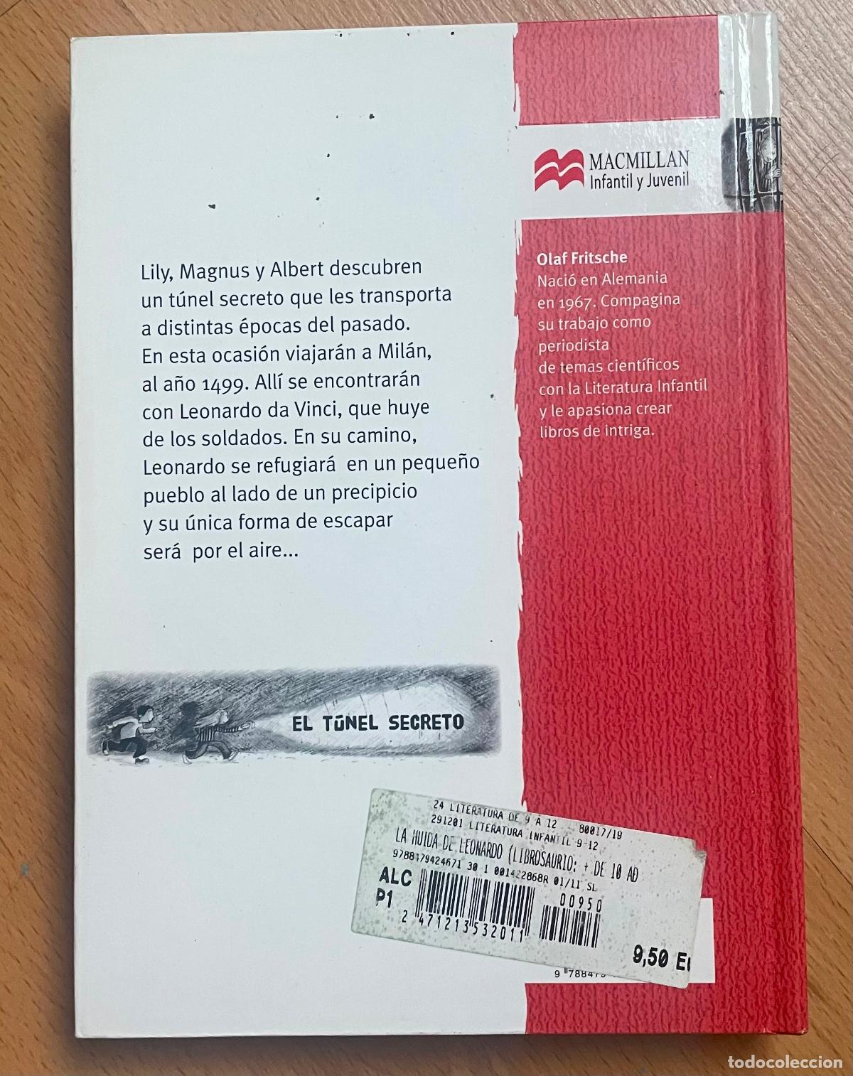 Libros de segunda mano: LA HUIDA DE LEONARDO, Olaf Fritsche - Foto 2