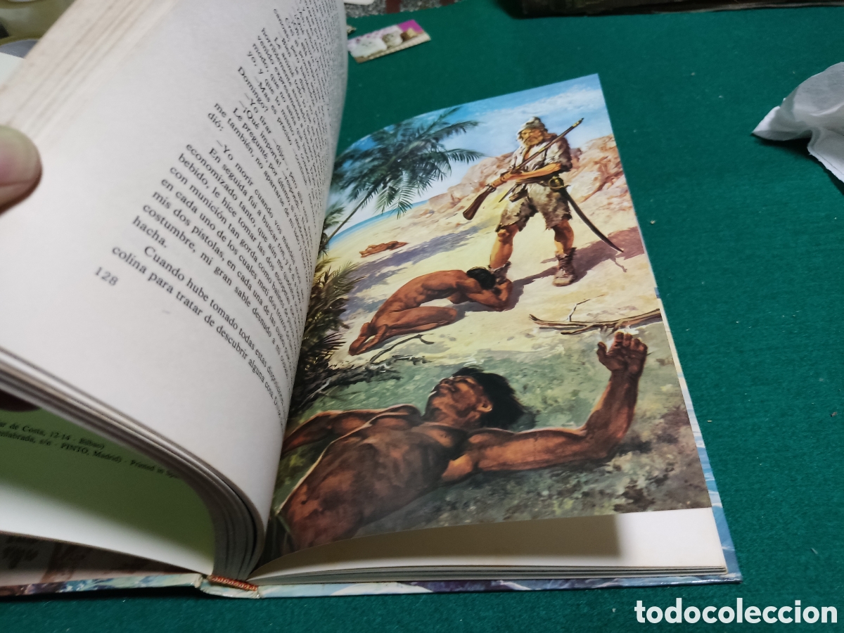 Libros de segunda mano: Libro Robinson Crusoe de Daniel Defoe 1976 - Foto 2