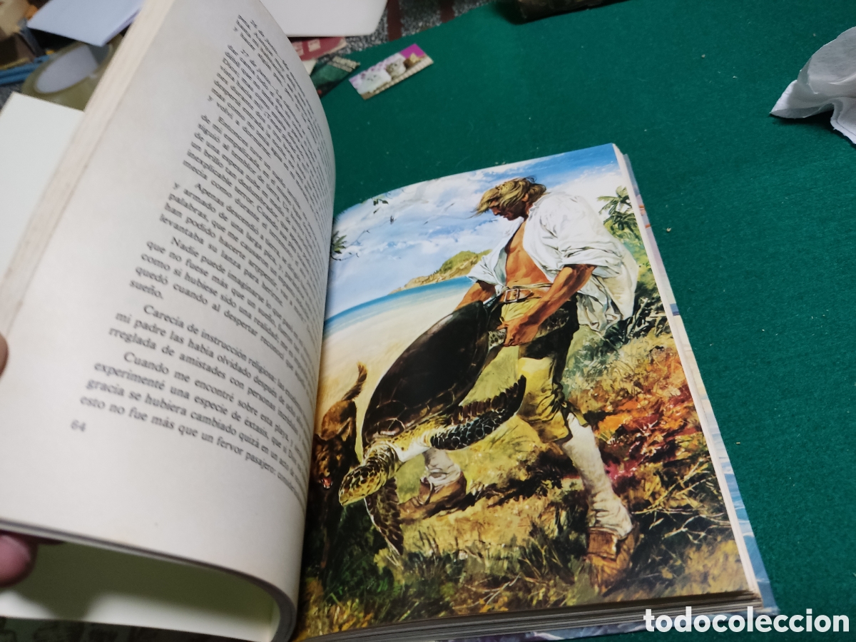 Libros de segunda mano: Libro Robinson Crusoe de Daniel Defoe 1976 - Foto 5