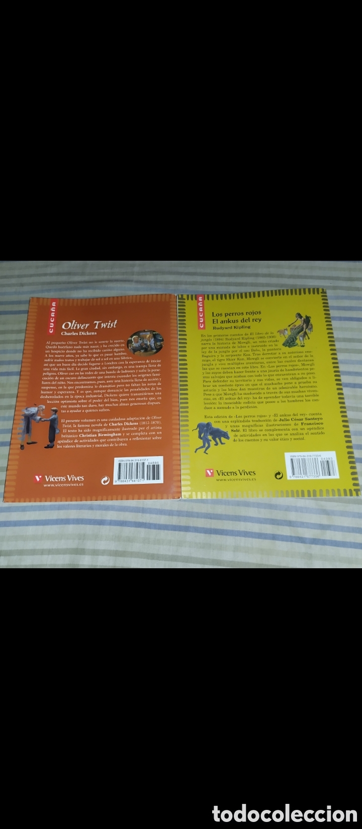 Libros de segunda mano: Libros juveniles:Charles Dickens y Rudyard Kipling. - Foto 2