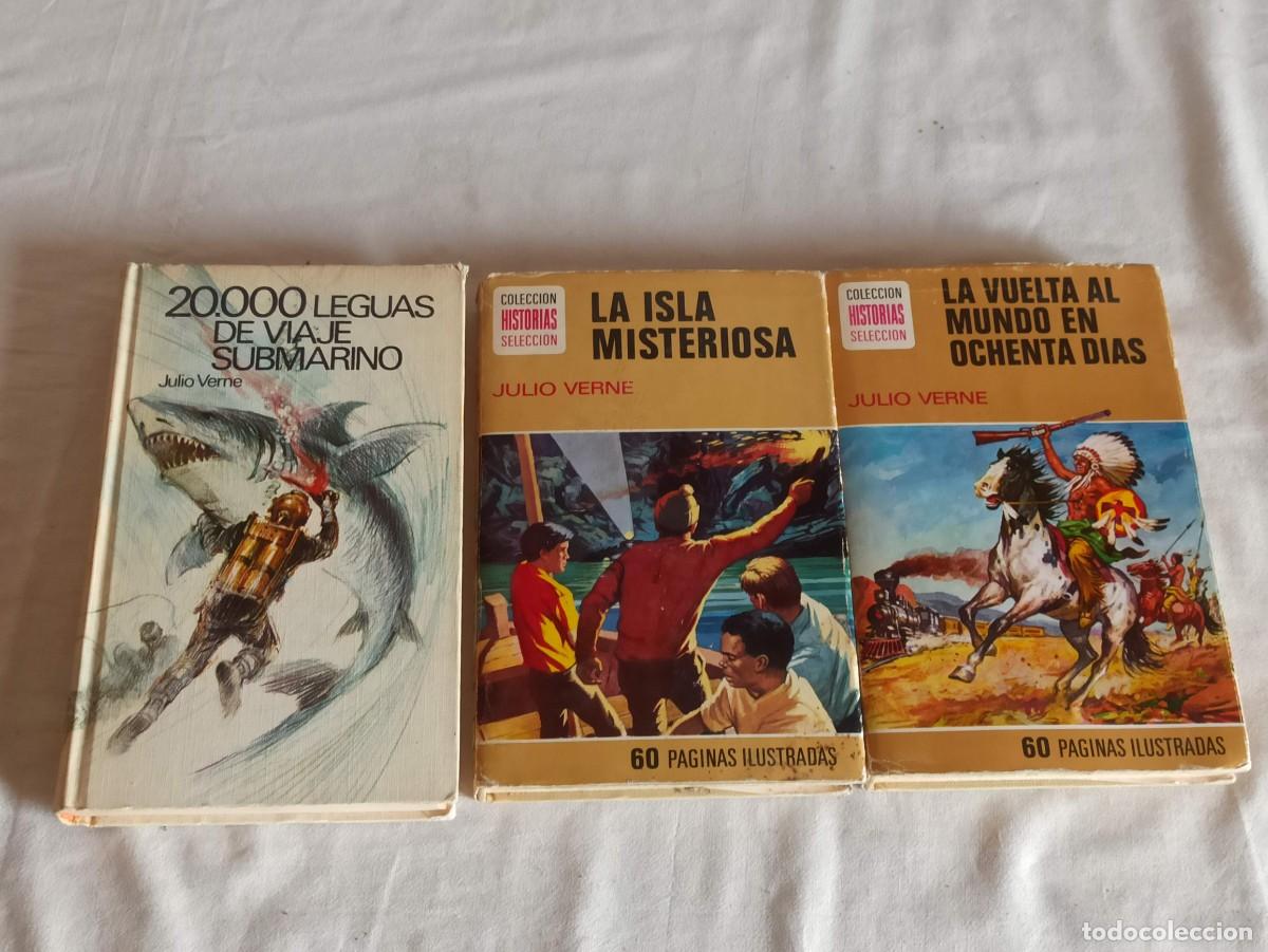 Libros de segunda mano: Lote libros Julio Verne - Foto 1