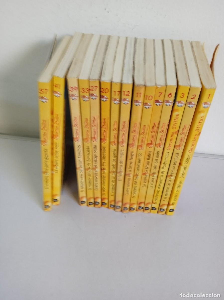 Libros de segunda mano: GERONIMO STILTON 12 Tomos - Foto 3