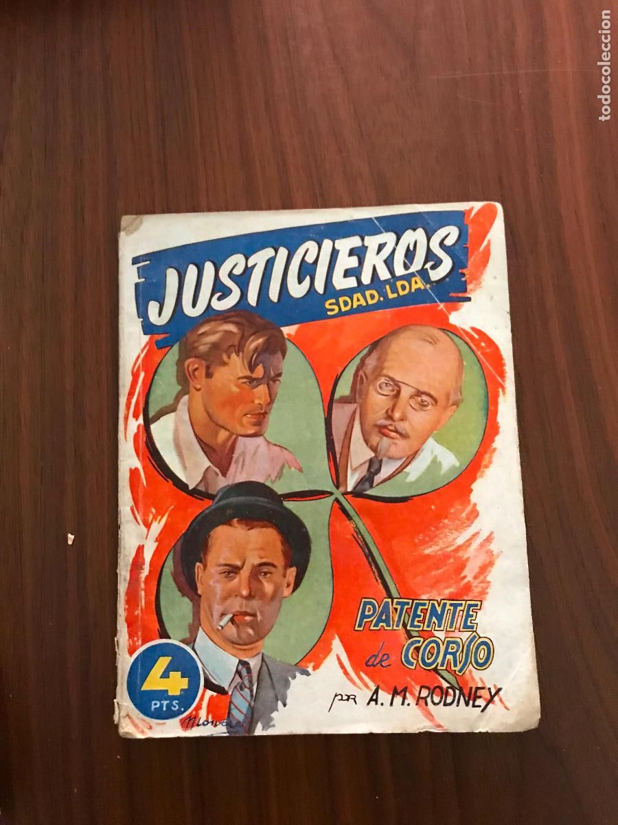 Libri di seconda mano: NOVELA JUSTICIEROS SDAD. LDA. N&ordm; 1 , PUBLICACIONES TALISM&Aacute;N