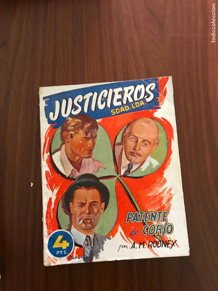 Libri di seconda mano: NOVELA JUSTICIEROS SDAD. LDA. N&ordm; 1 , PUBLICACIONES TALISM&Aacute;N
