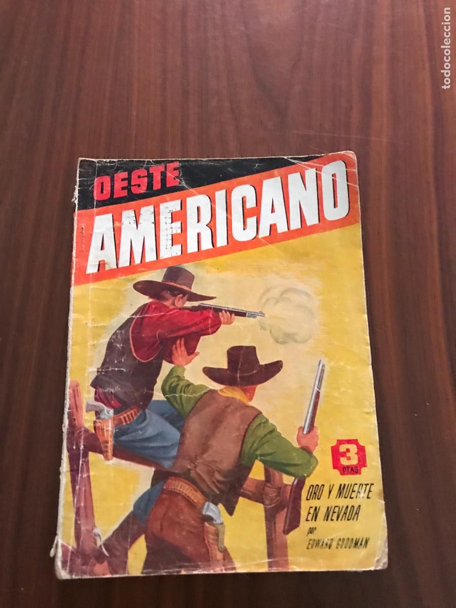 Libri di seconda mano: NOVELA OESTE AMERICANO , ORO Y MUERTE EN NEVADA , EDICIONES ESPA&Ntilde;A