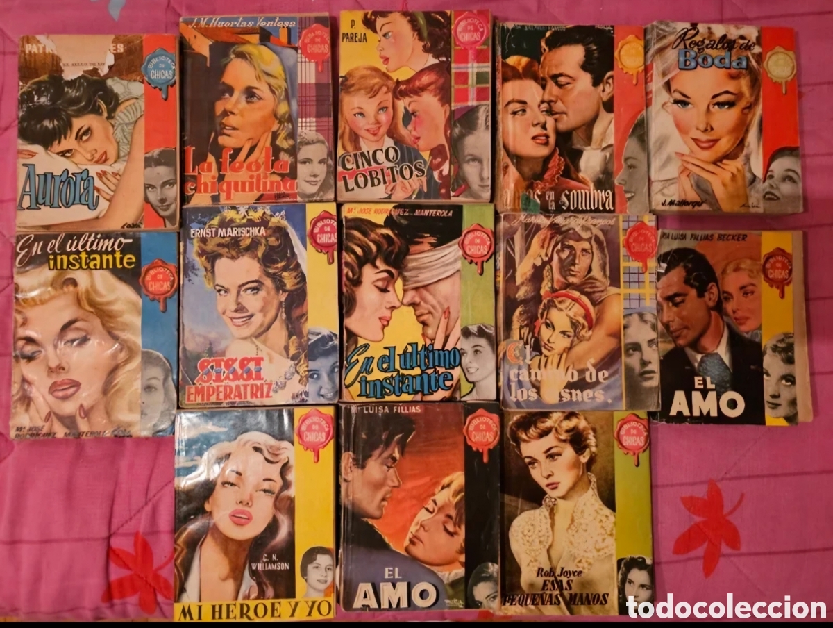 Libri di seconda mano: 13 novelas antiguas biblioteca de chicas