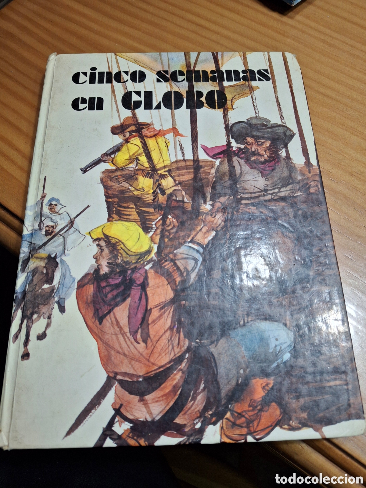 Libri di seconda mano: Cuento cinco semanas en globo