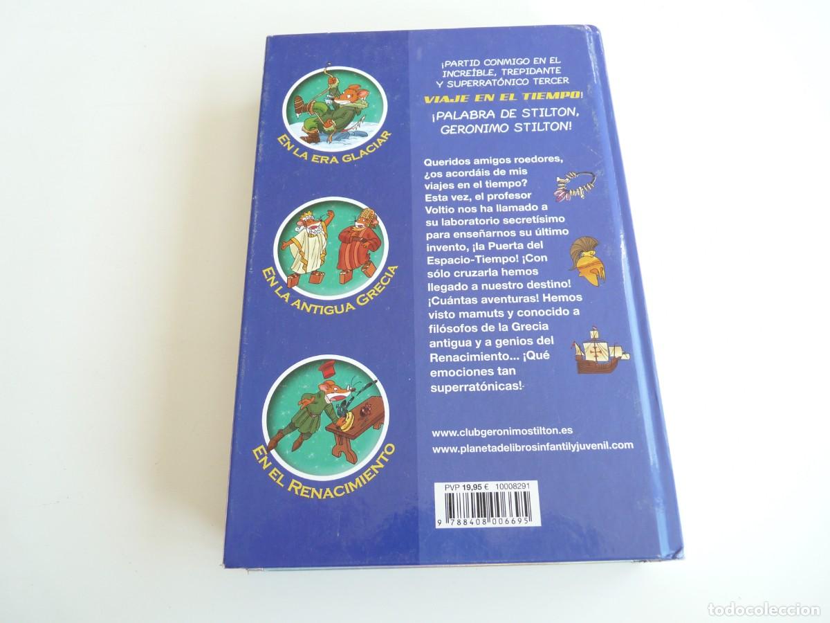Libros de segunda mano: Viaje en el tiempo 3 Geronimo Stilton Ref: C-6 - Foto 2