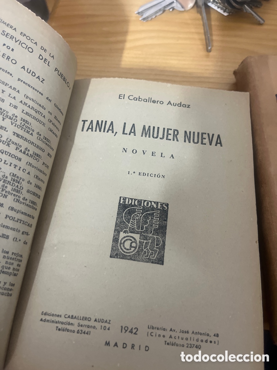 Gebrauchte B&uuml;cher: Lote tres. Novelas el caballero audaz
