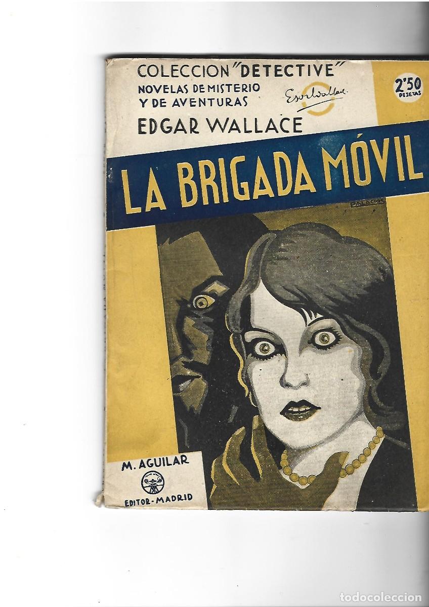 Libros de segunda mano: COLECCION DETECTUVE EDGAR WALLACE LOTE ( 9 ) - Foto 1
