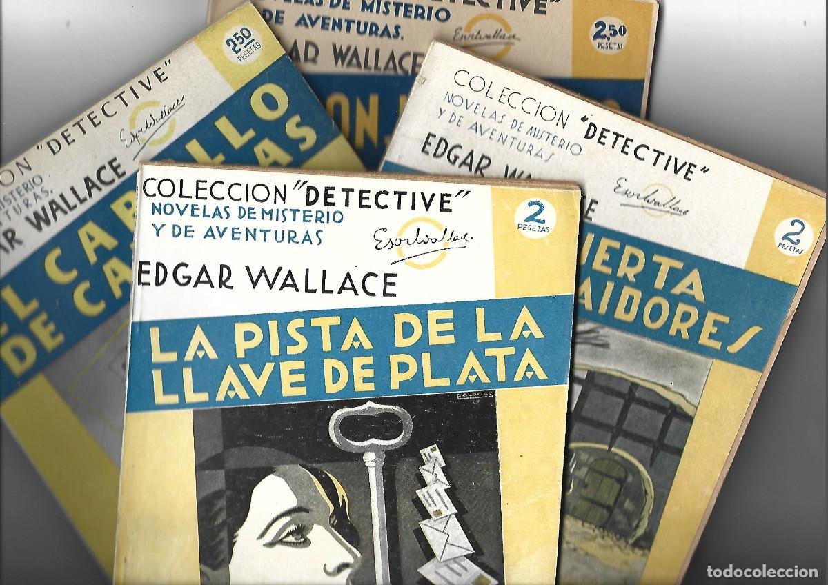 Libros de segunda mano: COLECCION DETECTUVE EDGAR WALLACE LOTE ( 9 ) - Foto 3