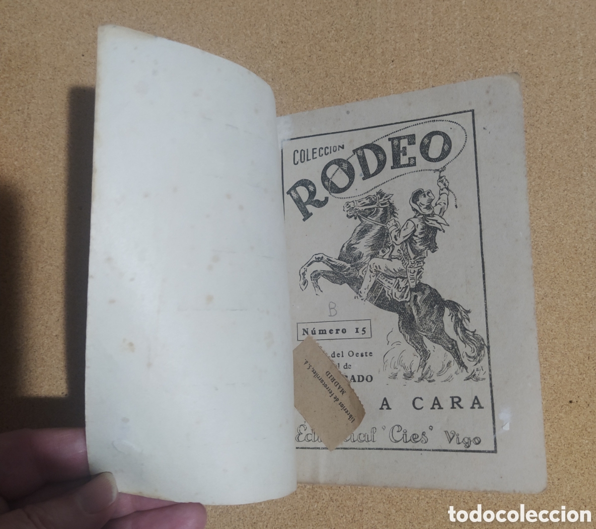 Libros de segunda mano: Cara a Cara Novela de Rodeo - Foto 3