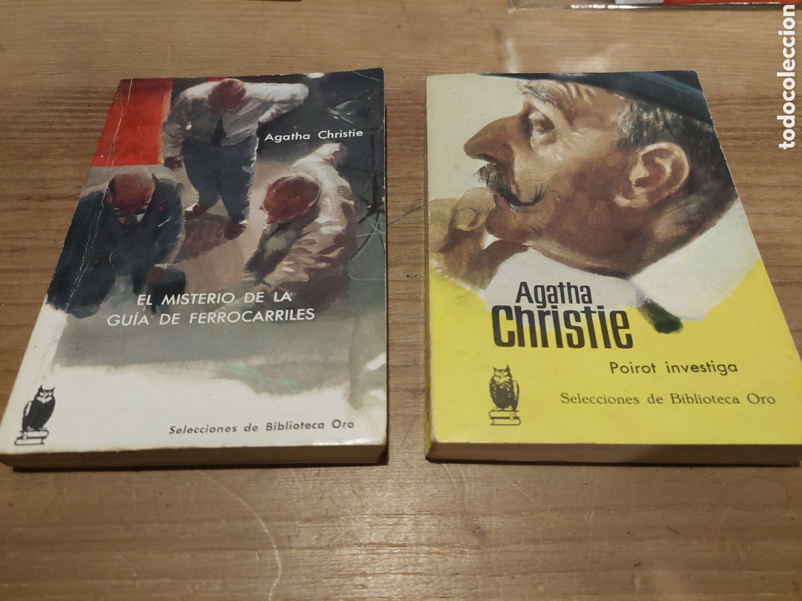 Second hand books: AGATHA CHISTIE POIROT INVESTIGA 160/ EL MISTERIO GUIA FERROCARRILES 144 1956