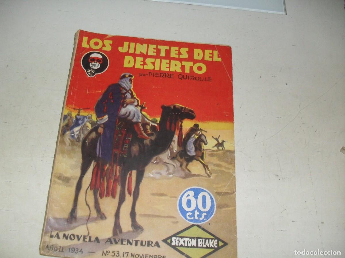 Gebrauchte B&uuml;cher: LA NOVELA AVENTURERA,N&ordm; 53 LOS JINETES DEL DESIERTO,DE PIERRE QUIROULE,MOLINO,A&Ntilde;O 1935