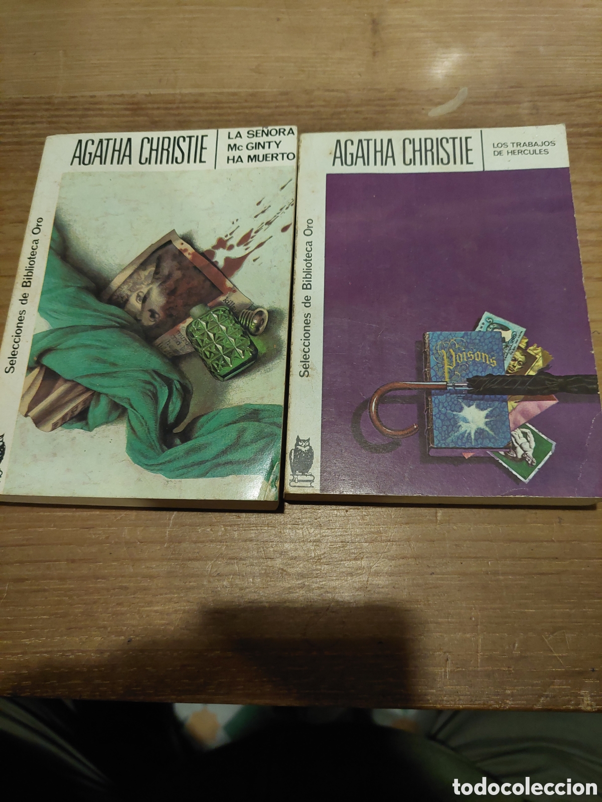 Gebrauchte B&uuml;cher: AGATHA CHISTIE LA SENORA MC GINTY HA MUERTO 126/ LIS TRABAJOS DE H&Eacute;RCULES 162 1953 1962