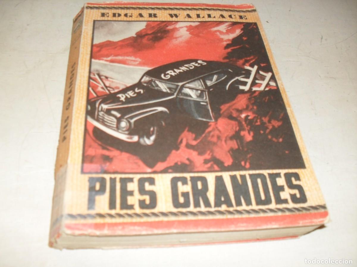 Libros de segunda mano: SERIE POLICIACA N&ordm; 56 PIES GRANDES,DE EDGAR WALLACE.EL ELEFANTE BLANCO,A&Ntilde;OS 60??