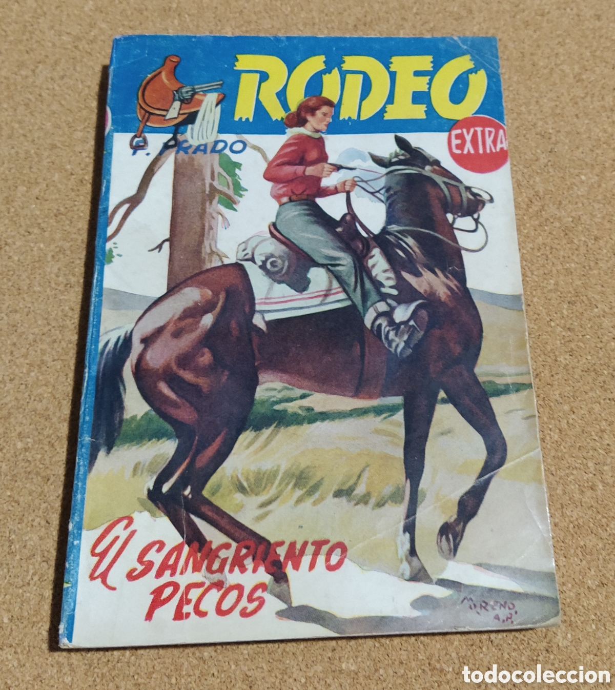 Libros de segunda mano: Rodeo Extra &rdquo;El sangriento Pecos&rdquo; - Foto 1