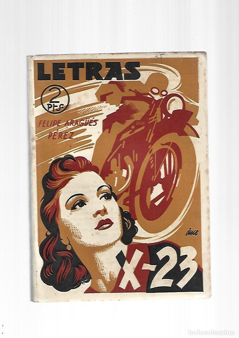 Gebrauchte B&uuml;cher: Letras 35: X-23, 1940, Librer&iacute;a de Ferrocarriles. Colecci&oacute;n A.T.