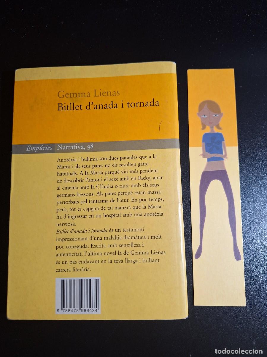 Libros de segunda mano: Bitllet d&rsquo;anada i tornada - Gemma Lienas - Foto 2