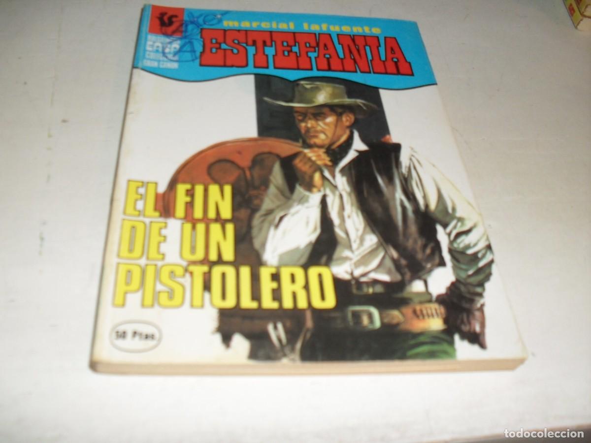 Libros de segunda mano: BOLSILIBRO GRAN CA&Ntilde;ON N&ordm; 273 EL FIN DE UN PISTOLERO,DE ESTEFANIA.ANDINA,A&Ntilde;OS 70