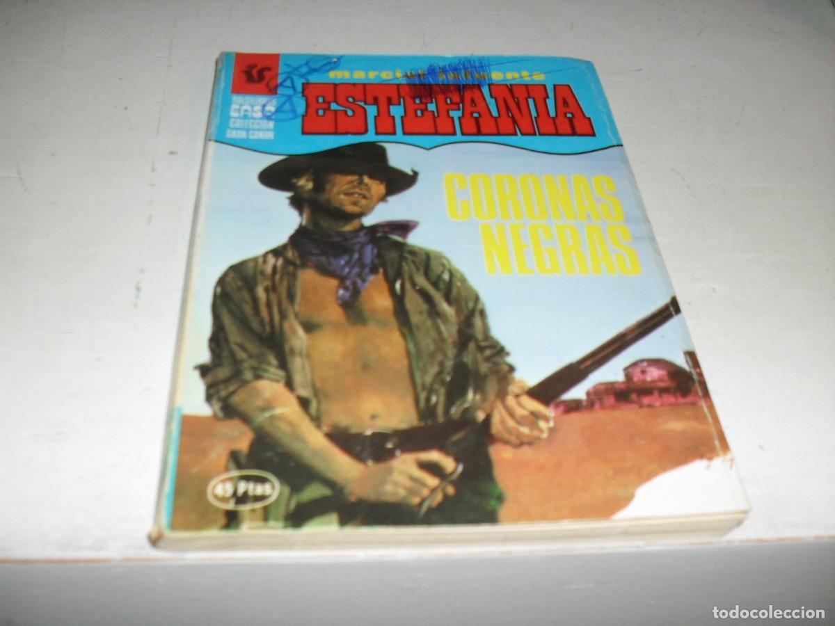 Libros de segunda mano: BOLSILIBRO GRAN CA&Ntilde;ON N&ordm; 248 CORONAS NEGRAS,DE ESTEFANIA.ANDINA,A&Ntilde;OS 70