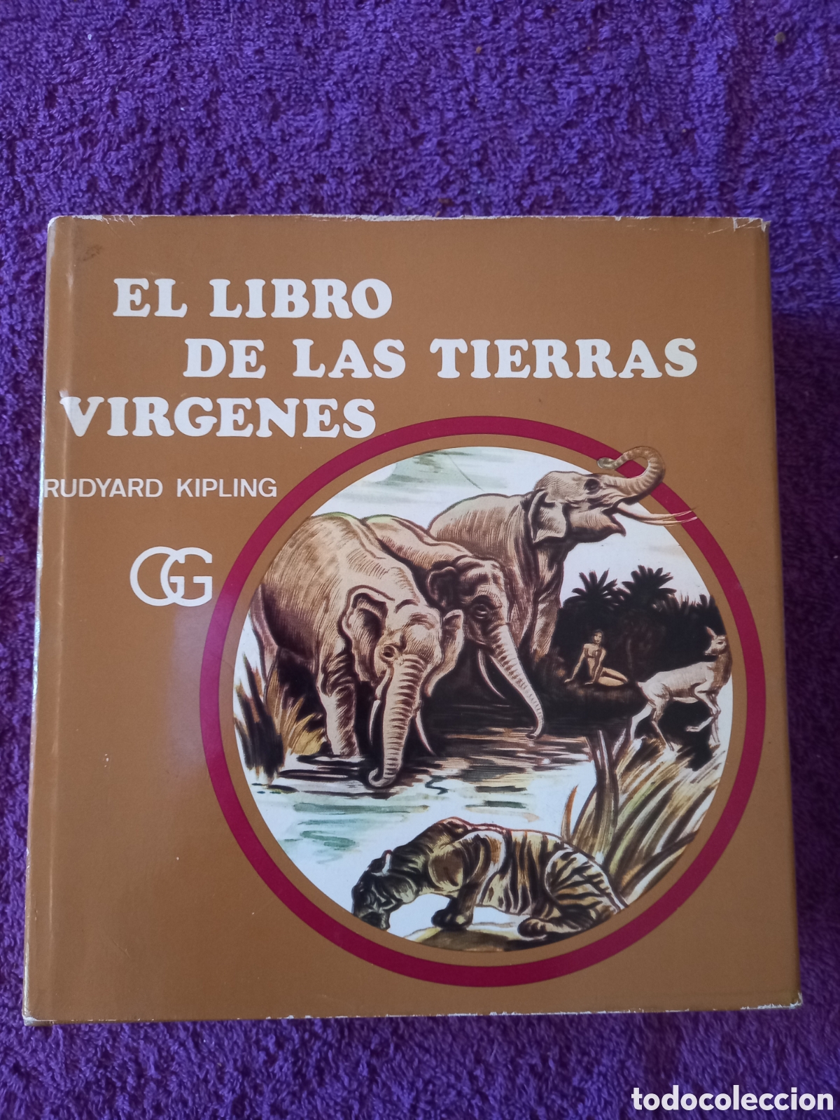 Libros de segunda mano: El libro de las tierras v&iacute;rgenes. Rudyard Kipling. - Foto 1
