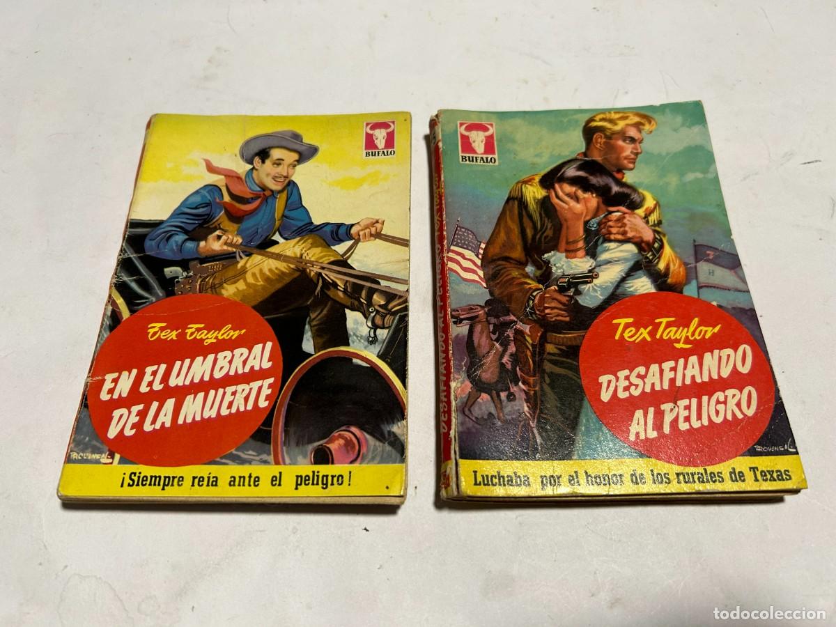 Libri di seconda mano: Coleccion Bufalo novela oeste N&ordm; 15 y 55 editorial bruguera 1&ordf; edicion 1954