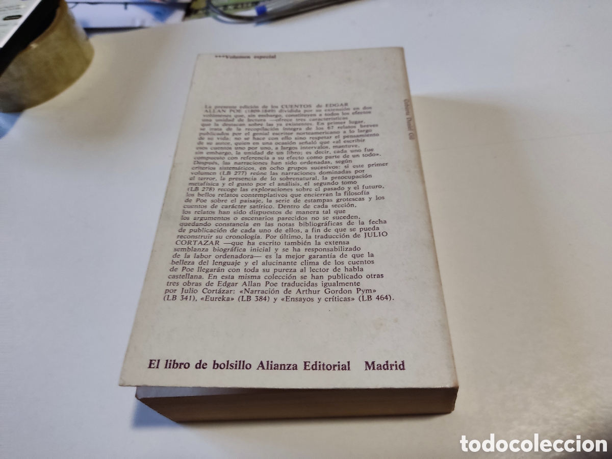 Libros de segunda mano: Libro cuentos/1 de Edgar Allan poe - Foto 3