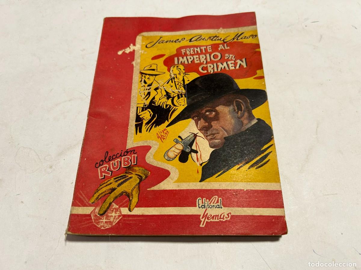 Libri di seconda mano: coleccion RUBI novela policiaca N&ordm; 6 editorial GEMAS 1&ordf; edicion 1945 por James Austin Mason