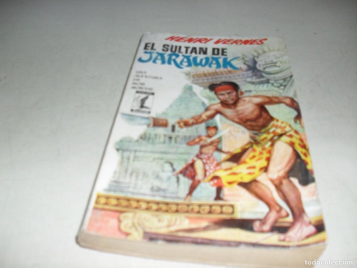 Libri di seconda mano: LIBROS ALCOTAN N&ordm; 29 EL SULTAN DE JARAWAK,DE HENRI VERNES,(DE 75),PLAZA&JANES,1956