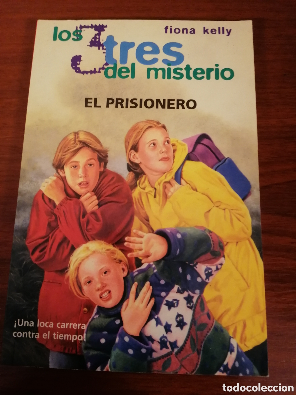 Libros de segunda mano: Fiona Kelly. Los 3 Tres Del Misterio.&iexcl;Una Loca Carrera Contra El Tiempo! 1&ordf;Ed.Junio 1998.Edciones B