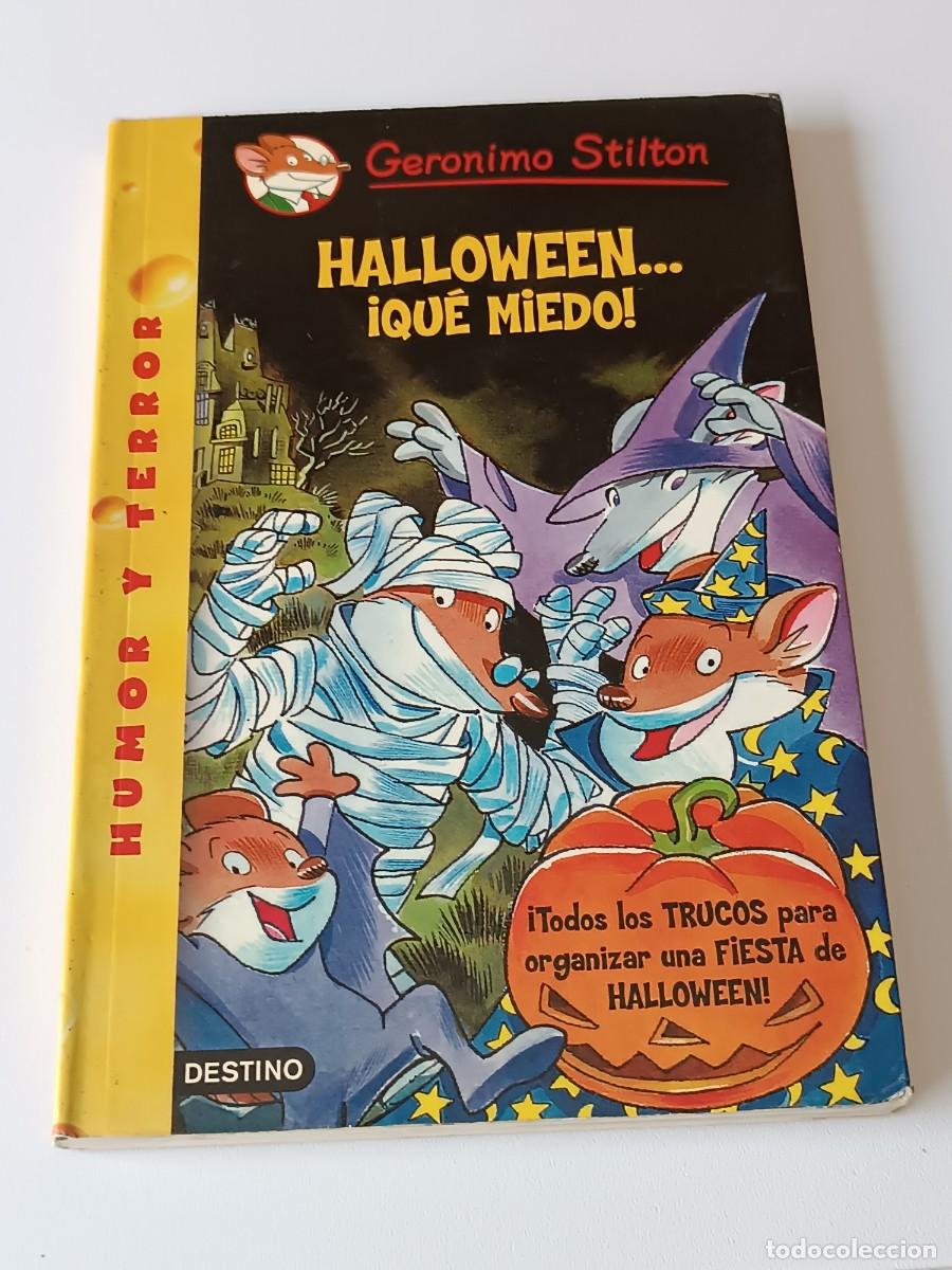 Libros de segunda mano: GERONIMO STILTON HALLOWEEN QUE MIEDO - Foto 1