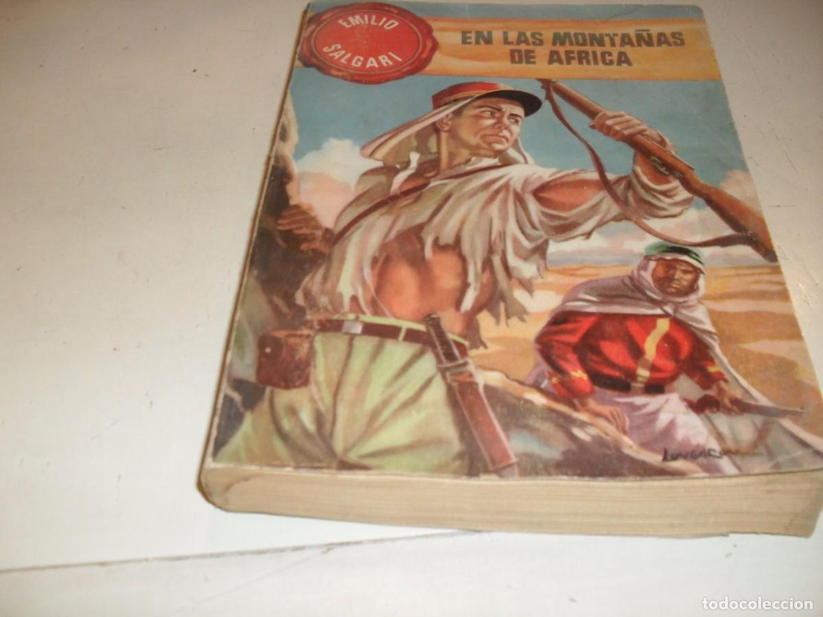 Libros de segunda mano: COLECCION VIGIA 7 EN LAS MONTA&Ntilde;AS DE AFRICA,DE EMILIO SALGARI.TORAY,1964